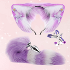 Enchanting Fox Ear & Tail Plug Set