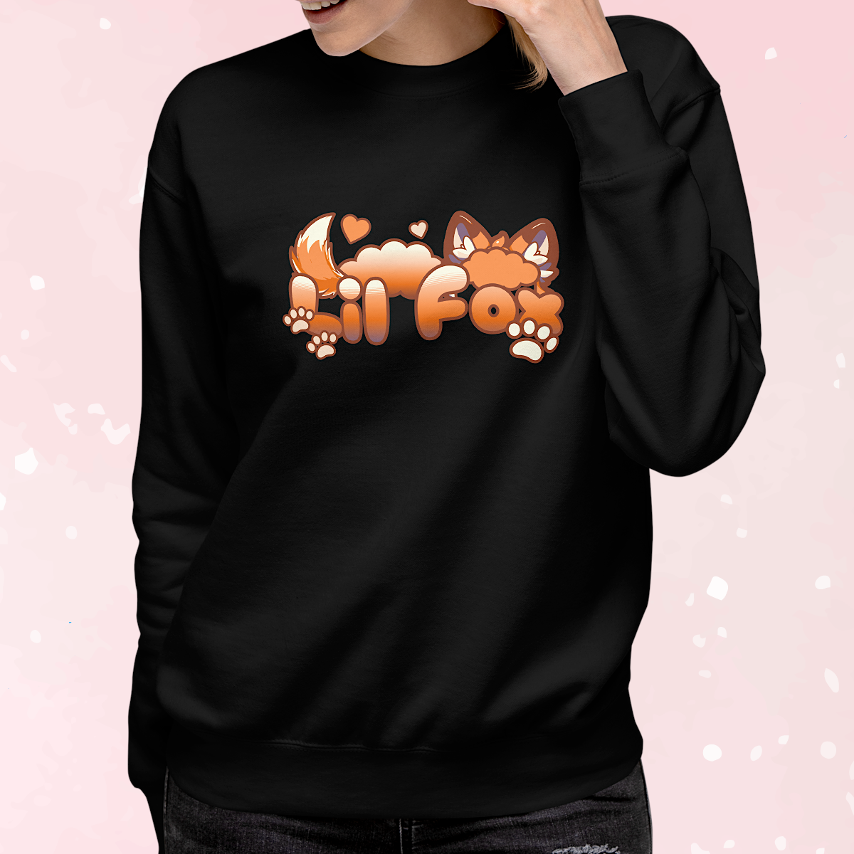 Cute Lil Fox Premium Play Sweater - Puppy's Aesthetics