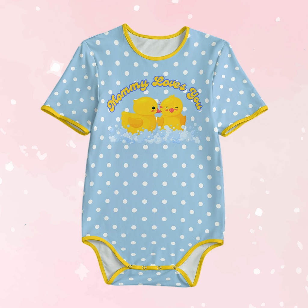 Mommy Loves You Adult Unisex CuddleSuit