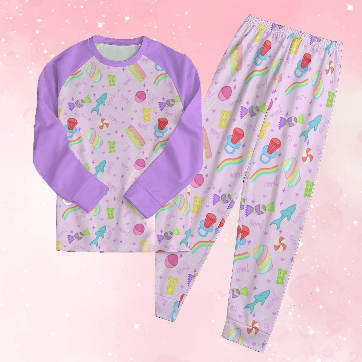 Lil Candy Nommer Unisex Pajamas