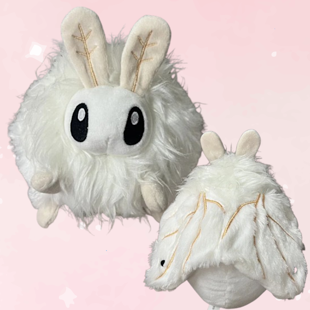 20cm Poodle Moth Plushie