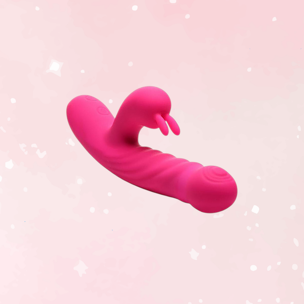 Thrusting & Vibrating Rabbit Vibrator