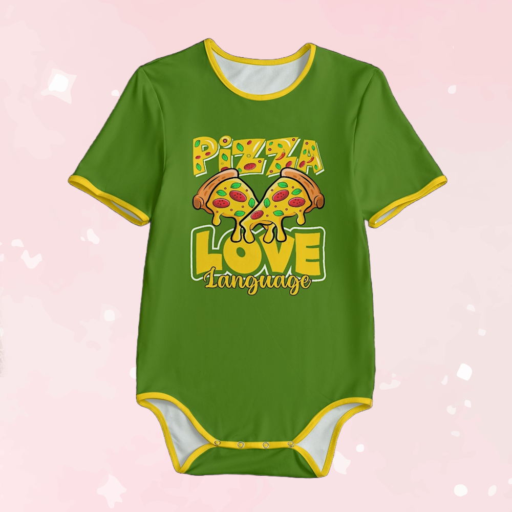 Pizza Love Adult Unisex Onesie