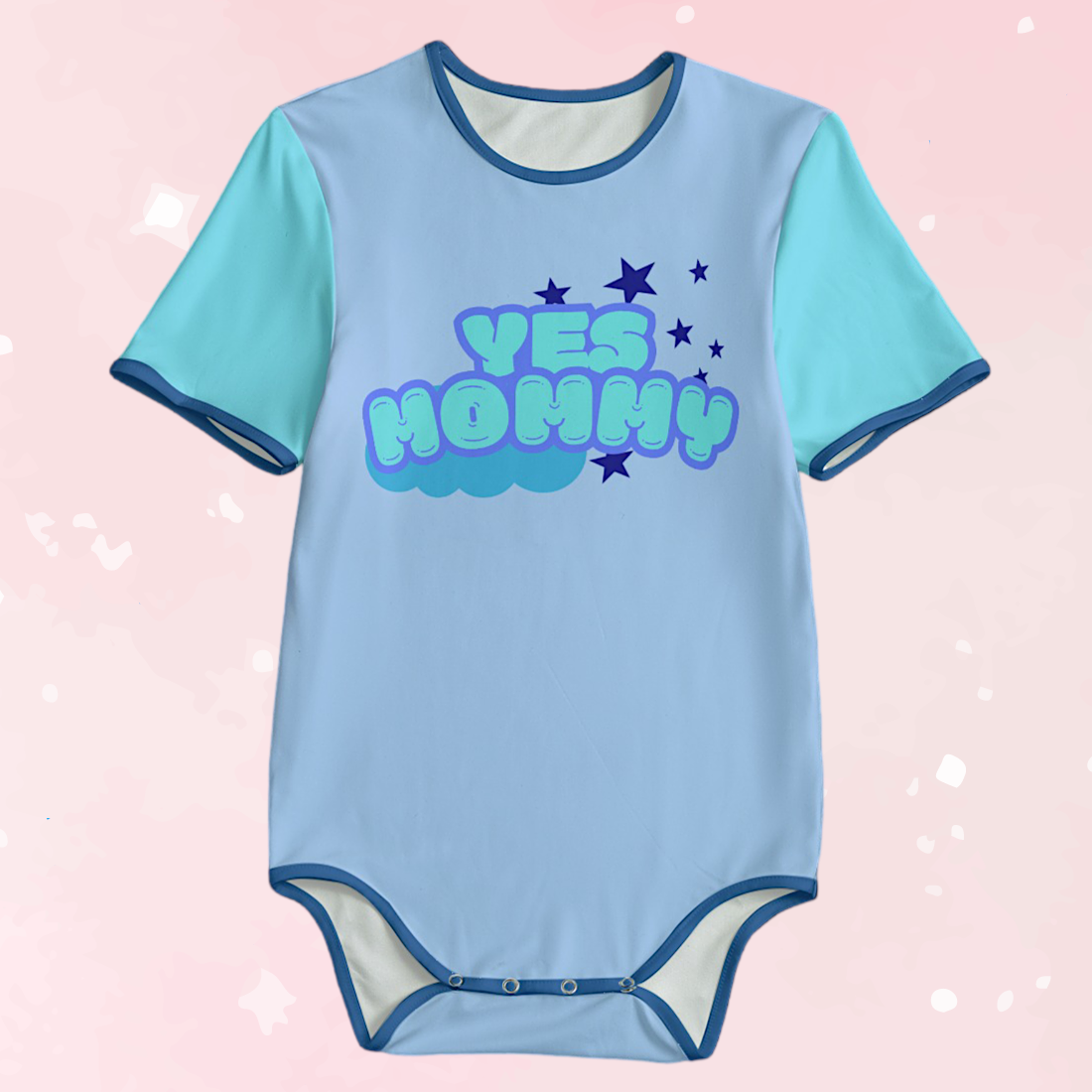 Yes Mommy Blue Adult Unisex SnappieSuit