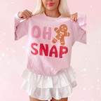 OH SNAP Gingerbread Graphic Sweatshirt