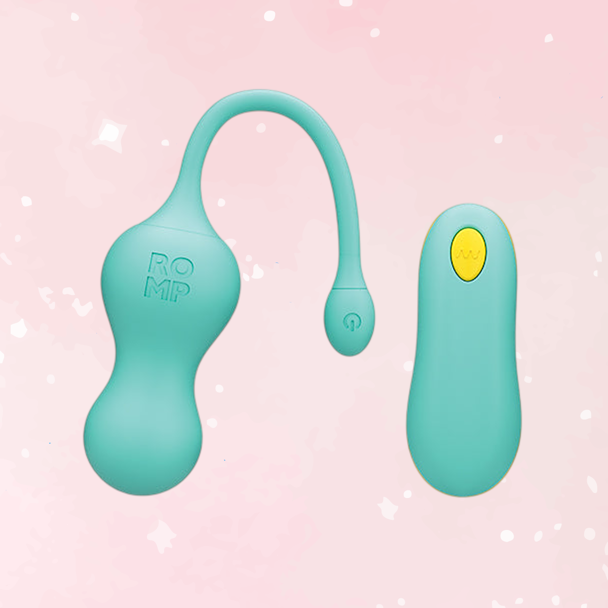 ROMP Cello  Blue GSpot Vibrating Egg - Puppy's Aesthetics