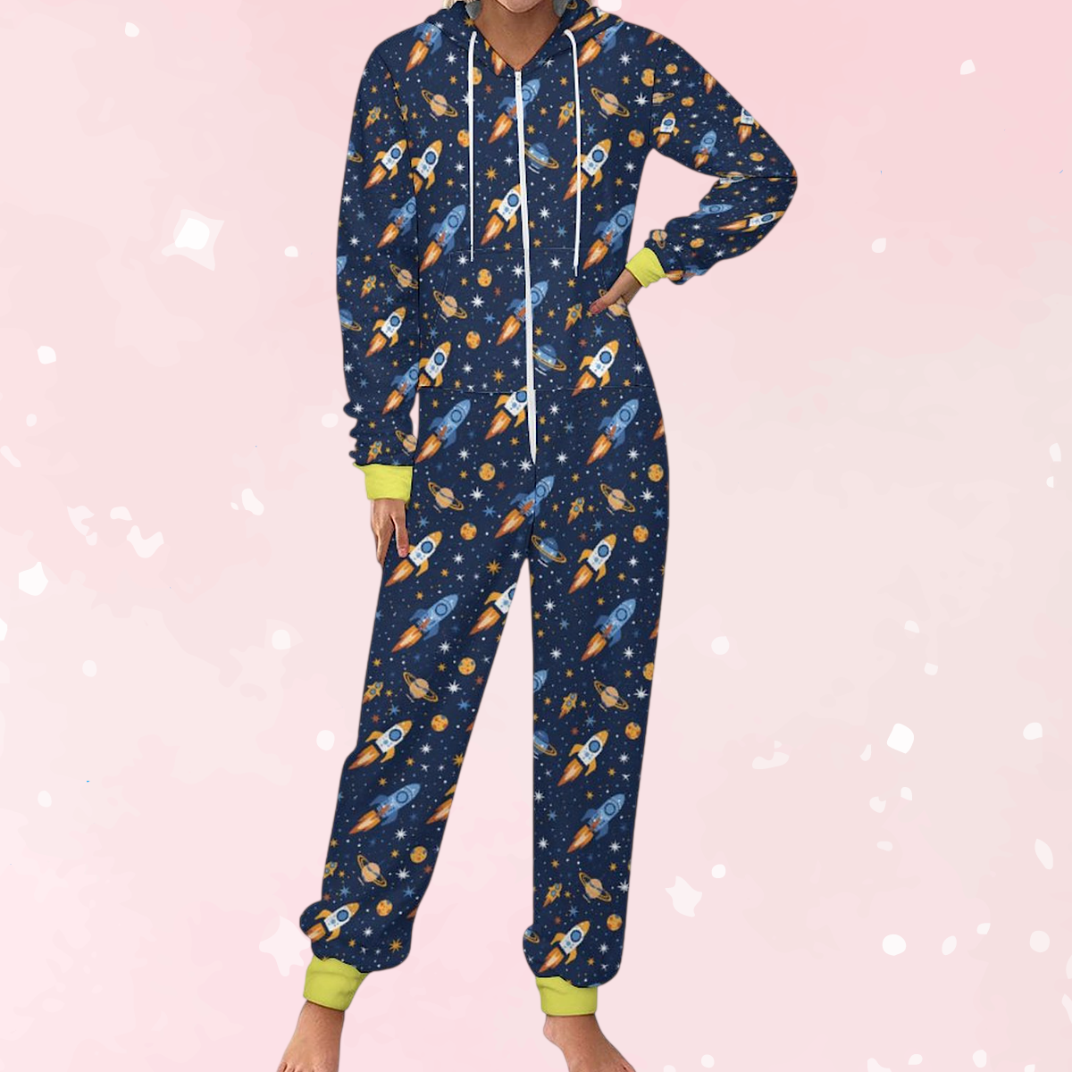 Cosmic Rocket Unisex SnuggleSuit