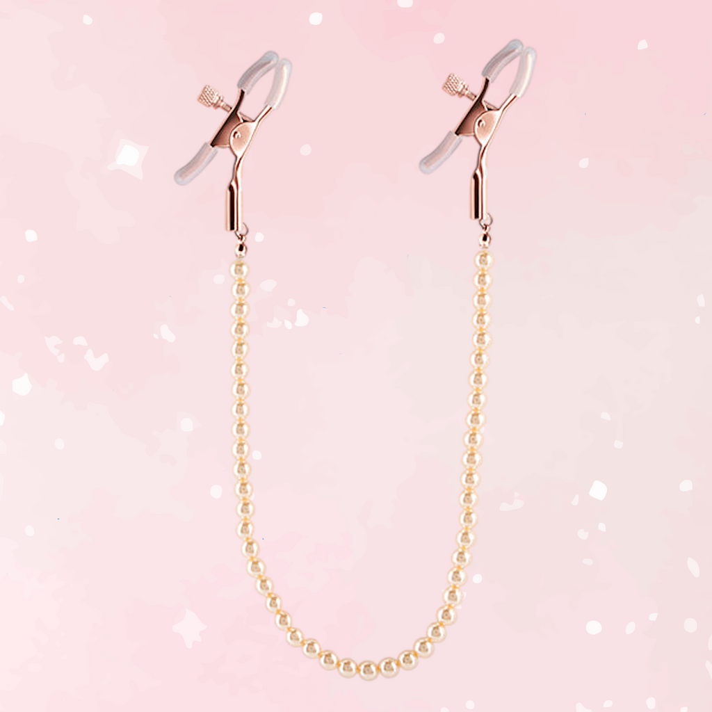 Bound Rose Gold Nipple Clamps