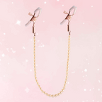 Bound Rose Gold Nipple Clamps