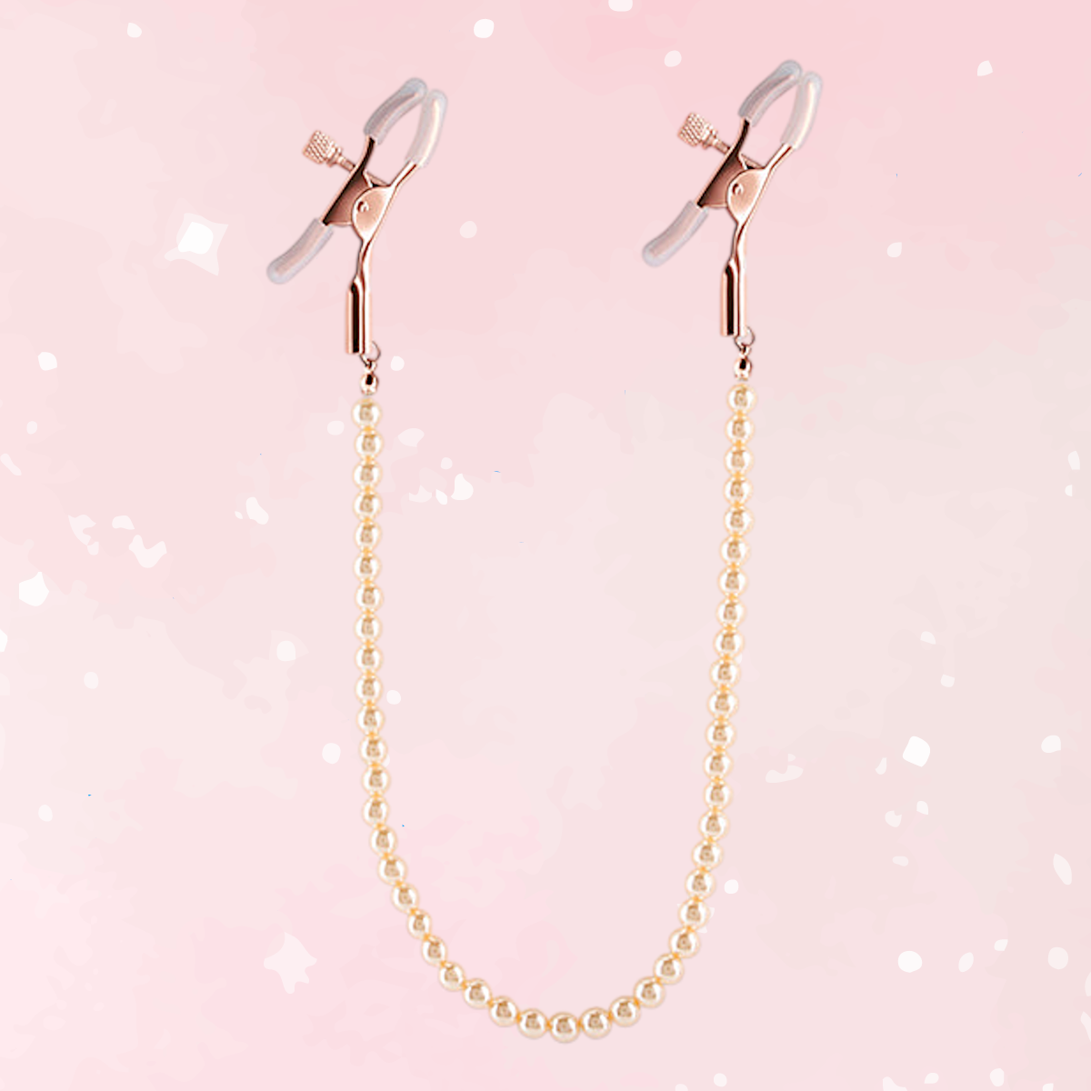 Bound Rose Gold Nipple Clamps