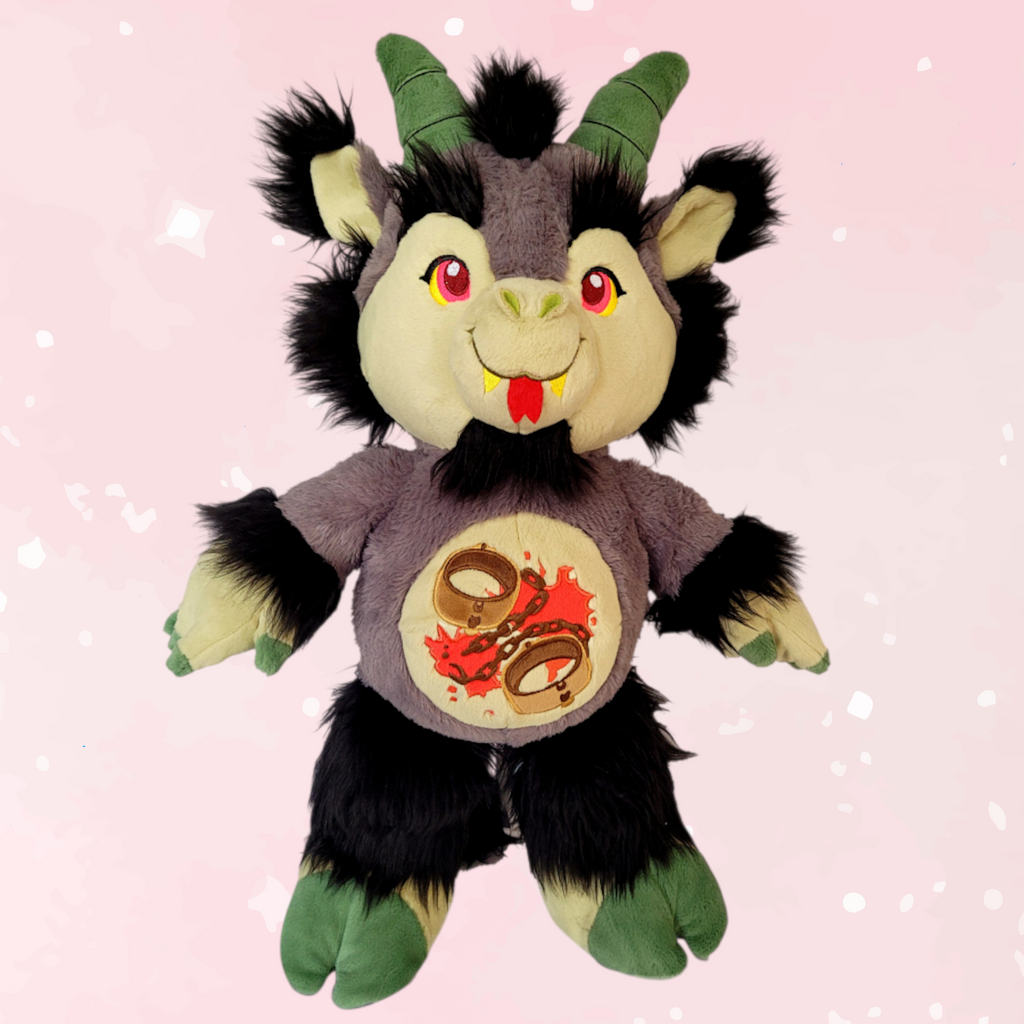 Rancid Heart Beelzebear Plushie - Puppy's Aesthetics