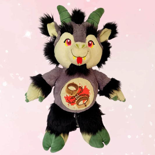 Rancid Heart Beelzebear Plushie - Puppy's Aesthetics