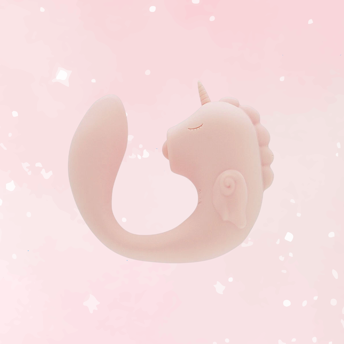 Unihorn C-Horse Coral Throb Silicone Vibrator