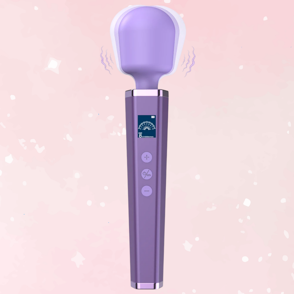 LCD Magic Wand – Powerful Clitoral Vibrator
