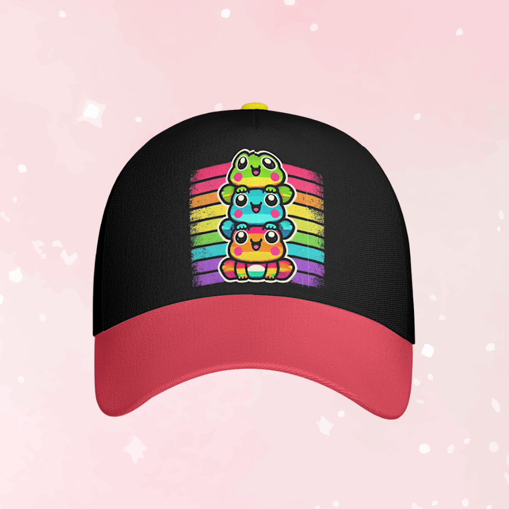 Pride Frog Baseball Cap - Puppy's Aesthetics