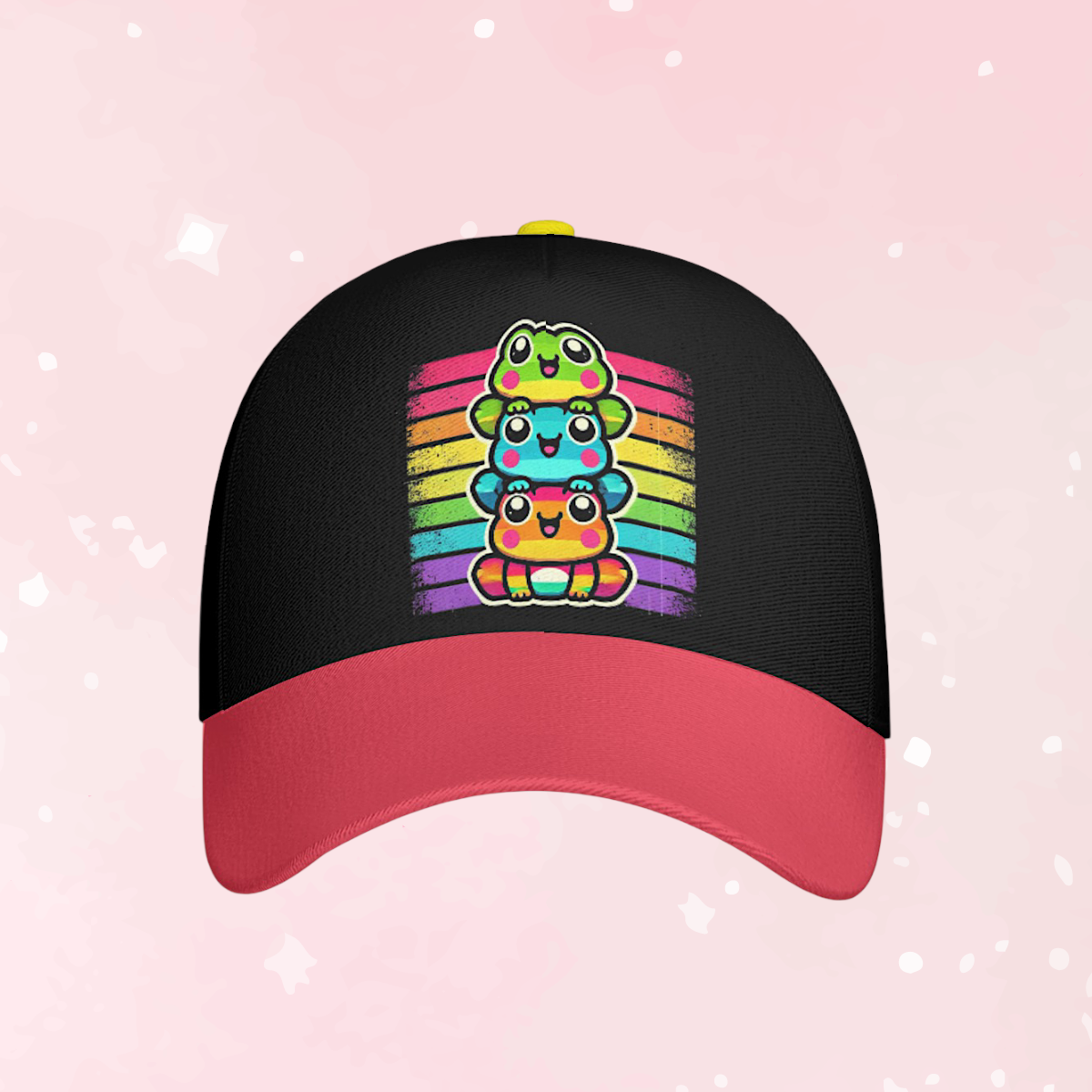 Pride Frog Baseball Cap - Puppy's Aesthetics