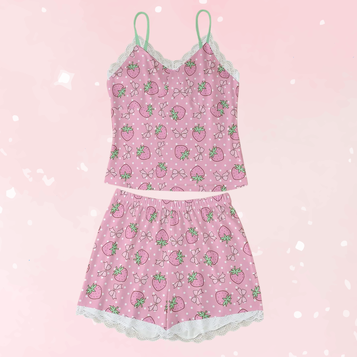 Strawberry Sweetheart Cammi Jammies