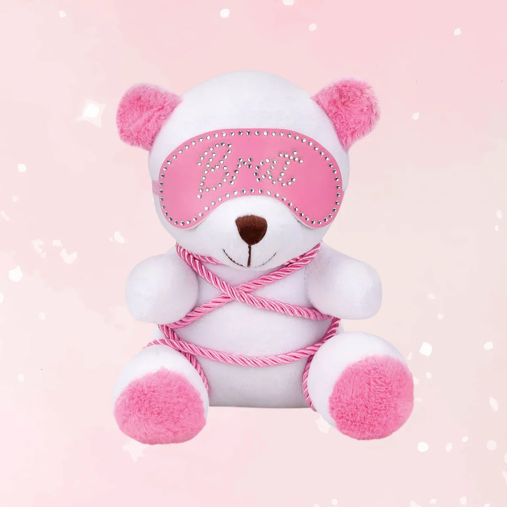 Bratty Bondage Bear Plushie - Puppy's Aesthetics