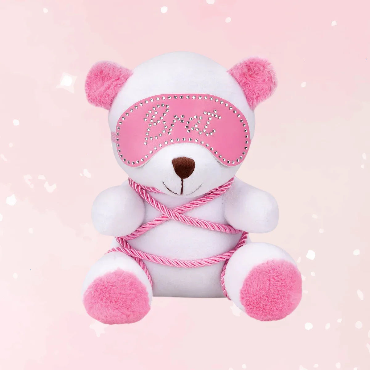 Bratty Bondage Bear Plushie - Puppy's Aesthetics