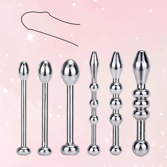 Stainless Steel Metal Dilator Urethral Sound - Puppy's Aesthetics