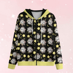 Celestial Raccoon Zip Up Hoodie