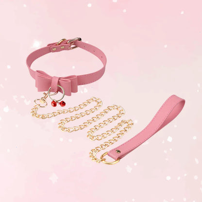 Sweet Command Collar & Leash Set - Puppy's Aesthetics