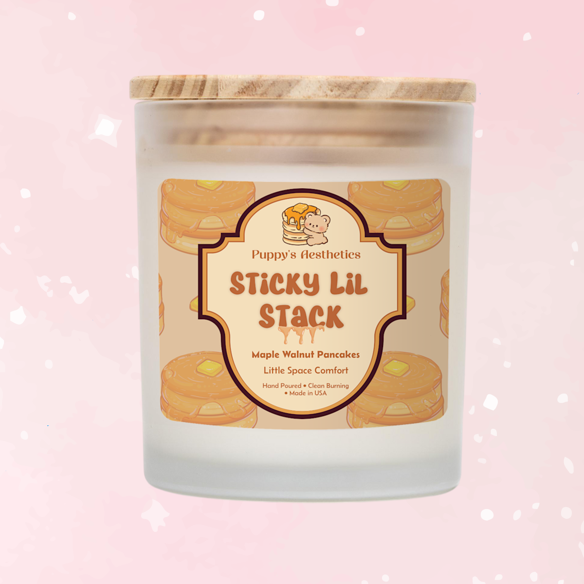 Sticky Lil Stack - Maple Walnut Pancakes