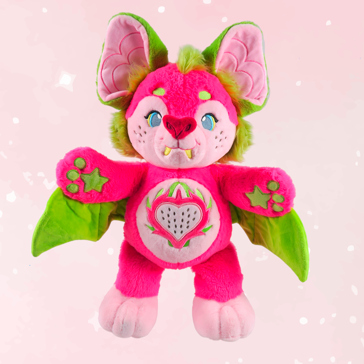 Dragon Fruit Bat Plushie - Puppy's Aesthetics