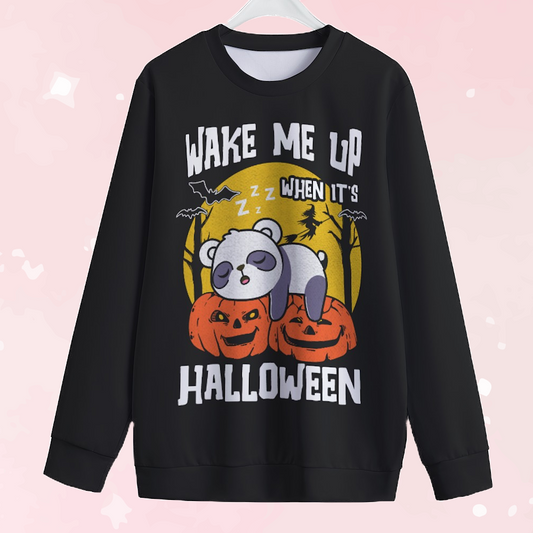 Wake Me Halloween Unisex Sweater