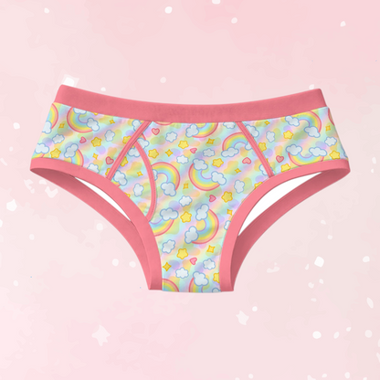 Pastel Rainbow Men's Cotton Undies