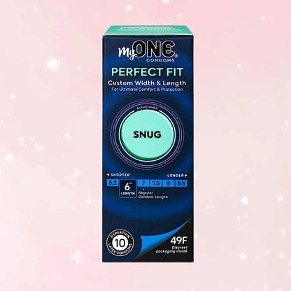 MyONE Snug Condoms Pack – Perfect Fit 10-Pack - Puppy's Aesthetics