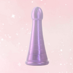 Fantasia Phoenix Ribbed Purple Dildo