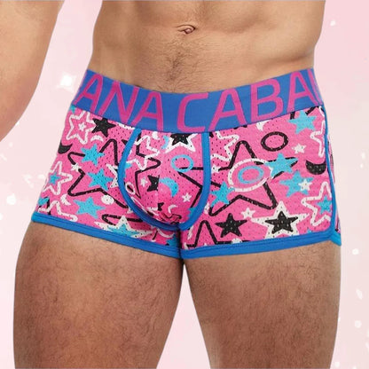 Banana Cabana Sport Vibrant Stretch Trunks - Puppy's Aesthetics
