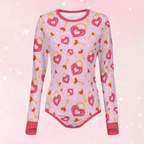 Heart & Key Long Sleeve CuddleSuit