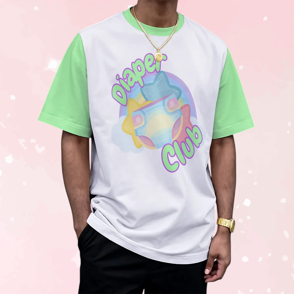 Pastel Diaper Club Playtime Tee