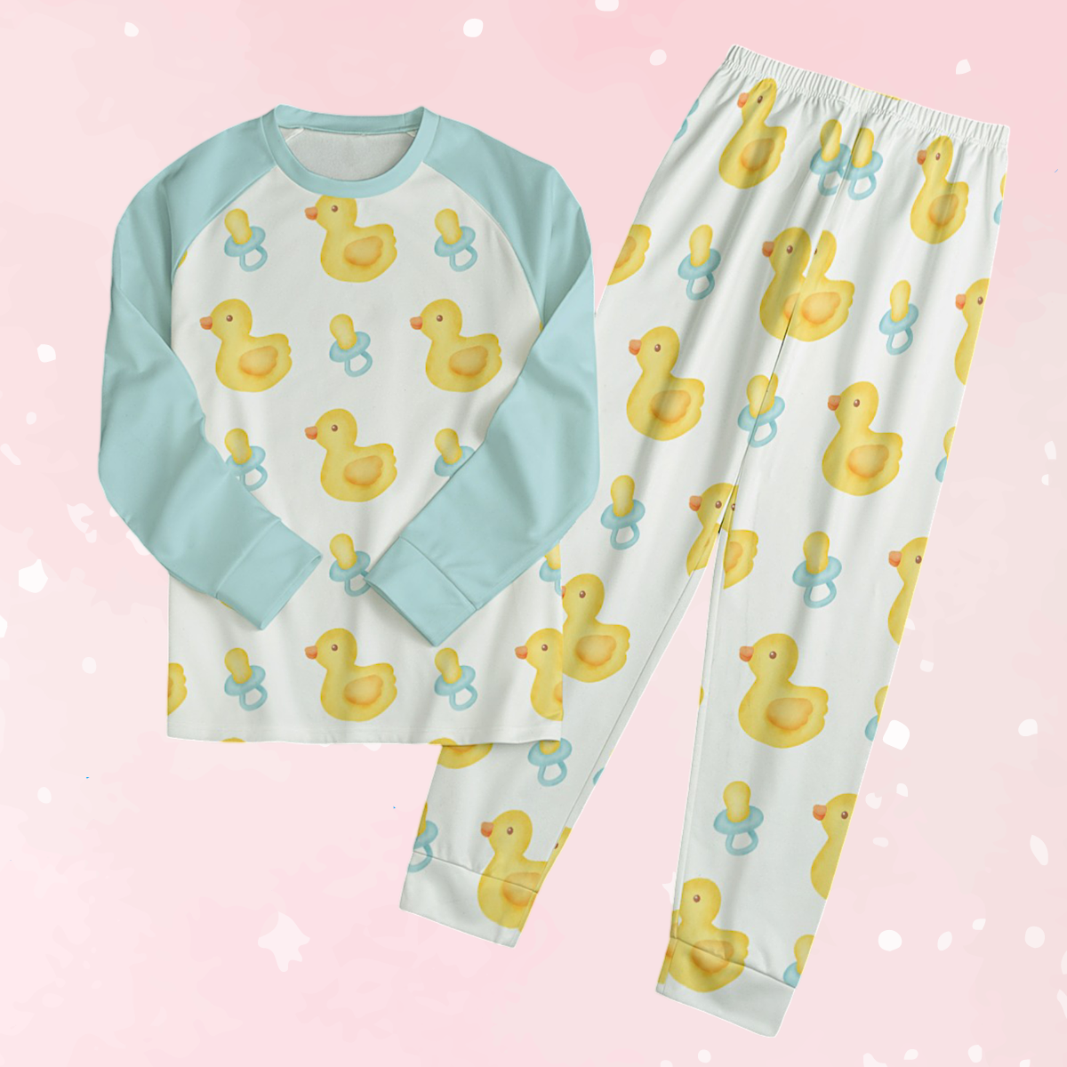 Duckie Dreams Unisex Pajama Set