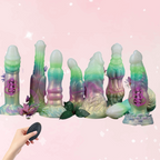 Luminous Fantasy Silicone Vibe Dildo