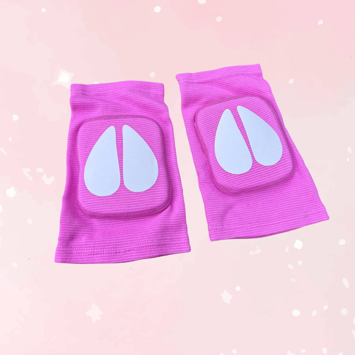 Pink Cow Knee Pads