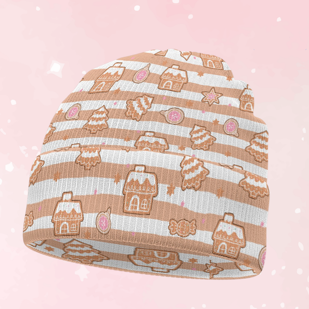 Gingerbread Cutie Cozy Beanie