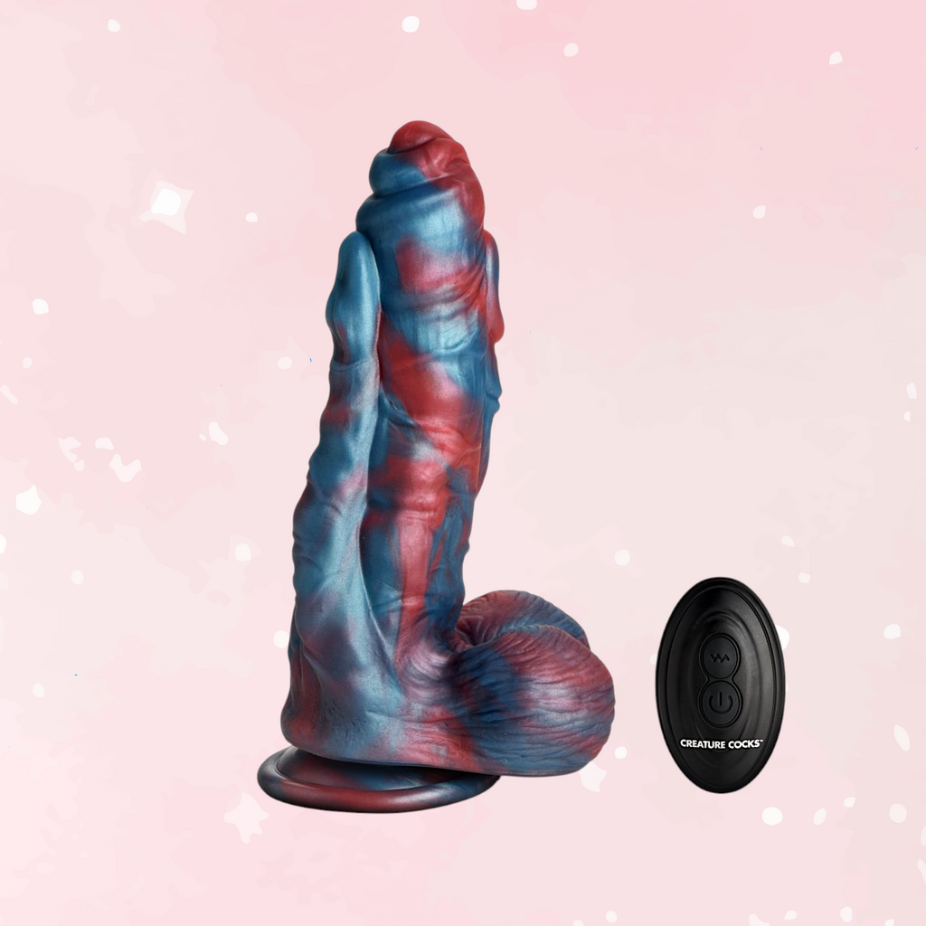 Hydra X Vibrating Silicone Fantasy Dildo