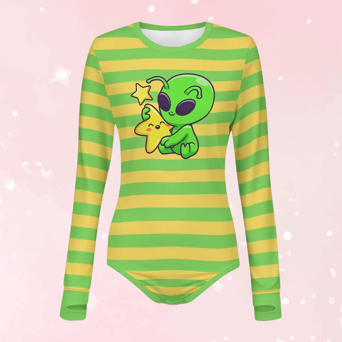 Starry Snuggles Long Sleeve CuddleSuit
