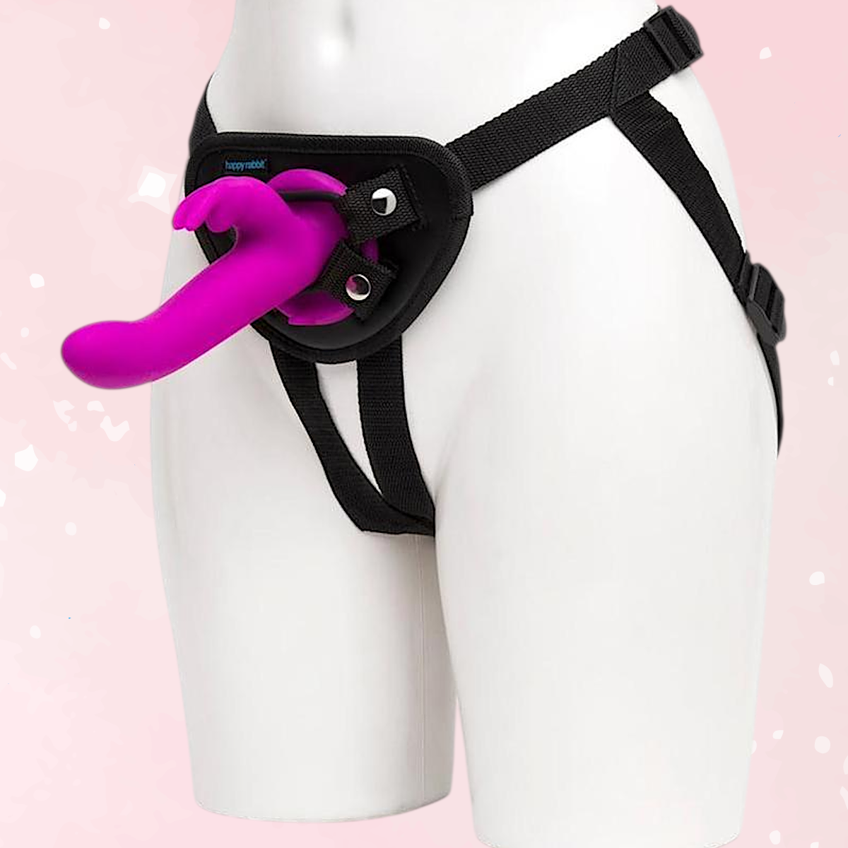 Happy Rabbit Strap-On Vibrating Harness Set