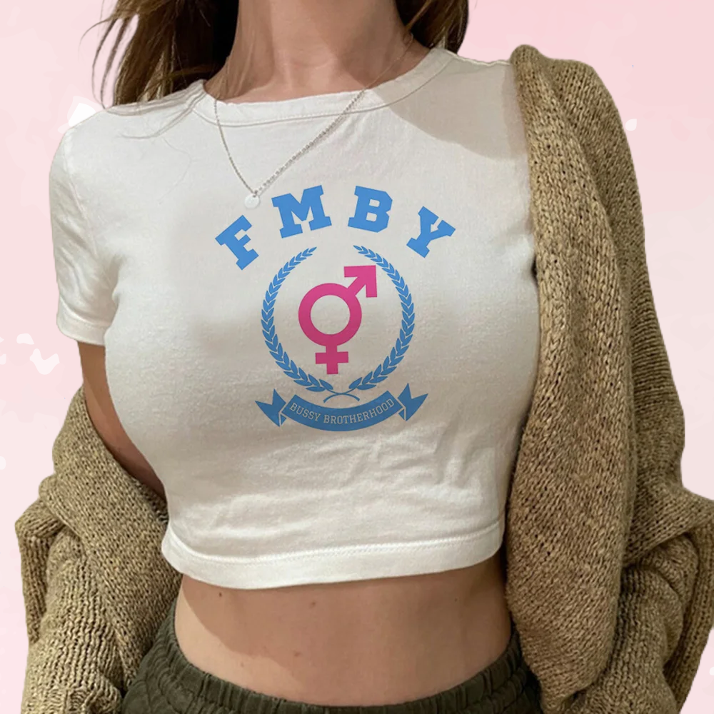 Femboy Y2K Crop Top