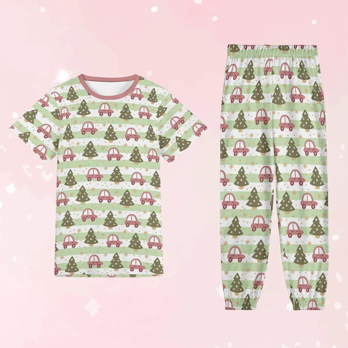 Lil Tree Cruiser Unisex Jammies - Puppy's Aesthetics