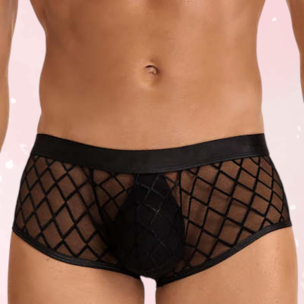 Midnight Mesh Men’s Briefs