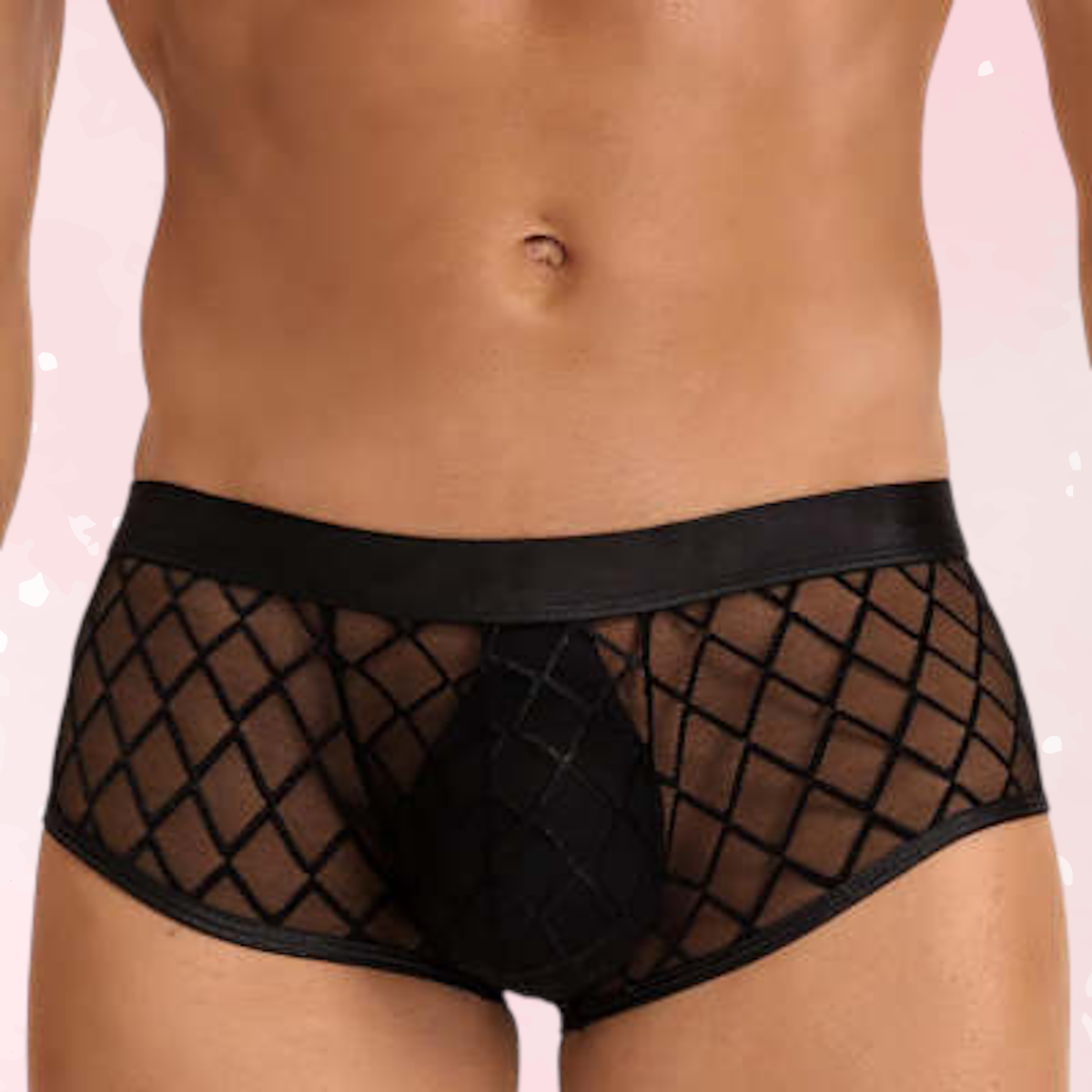 Midnight Mesh Men’s Briefs