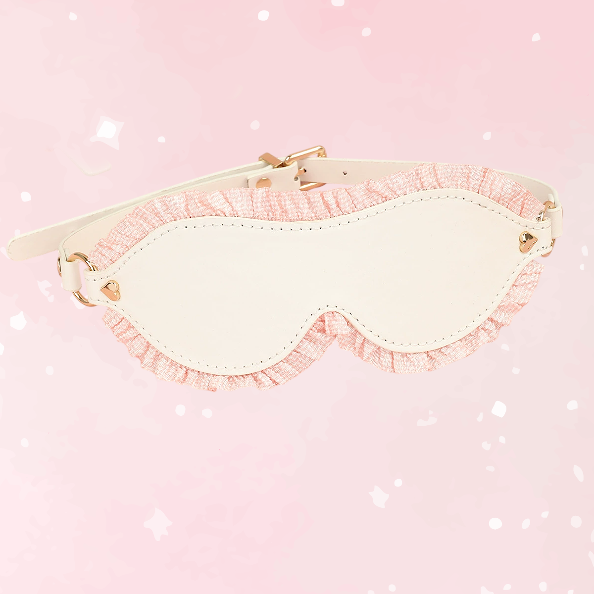 Princess White & Pink Blindfold