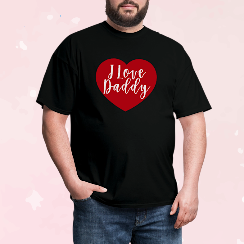 I Love Daddy Unisex Play Tee (Colors)