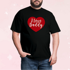 I Love Daddy Unisex Play Tee (Colors)
