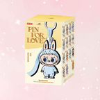 Pop Mart Labubu Pin for Love Series Blind Box (A-M) Yellow